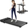 Walking Pad Treadmill for Home - Under Desk Treadmills Mini Portable Walking Running Machine Slim Compact Motorized Electric Treadmill with Adjustable Speed Remote Image 3