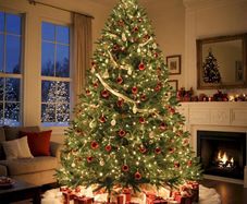 400 LED Christmas Tree Fairy Lights, 16 Strands, 2M, 8 Modes