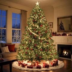 400 LED Christmas Tree Fairy Lights, 16 Strands, 2M, 8 Modes