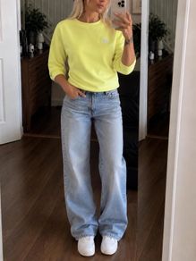 4th ARQ 3/4 Sleeves Yellow Jumper Size S New with Tags