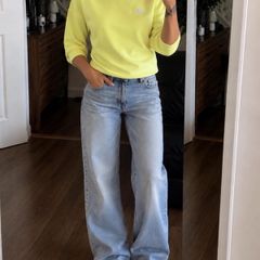 4th ARQ 3/4 Sleeves Yellow Jumper Size S New with Tags