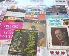 Vinyl Large Record Bundle For Crafting Upcycling DIY Joblot