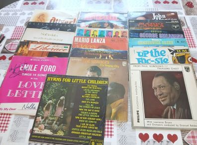 Vinyl Large Record Bundle For Crafting Upcycling DIY Joblot