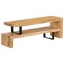 TV Stand Solid Mango Wood Image 4