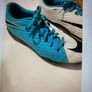 Ladies  Nike Blue & White trainers as new Size 5 Image 3