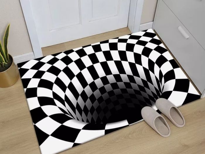 3D Vortex illusion Carpet