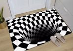 3D Vortex illusion Carpet