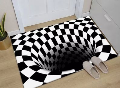 3D Vortex illusion Carpet