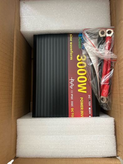 Pure Sine Wave Inverter 12v 3000W Car Power Solar Inverter 12/24V DC to AC 220V Converter Transformer continues power 1500w