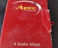 2000 Mitsubishi Lancer Rear Brake Shoes