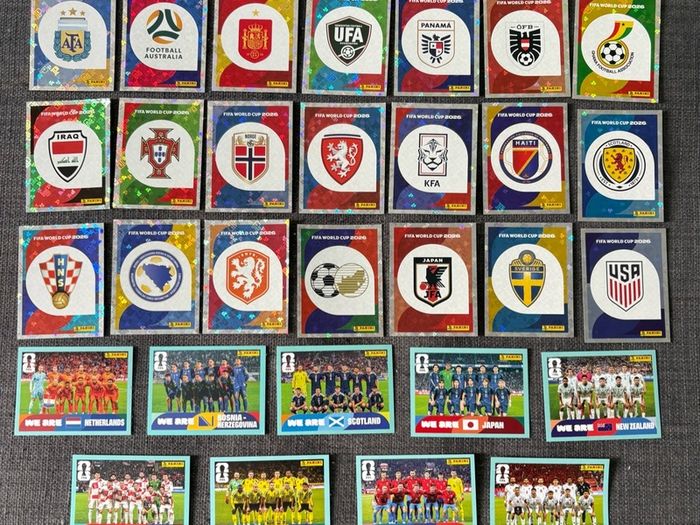 Panini World Cup 2026 stickers