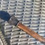 Stamped silver tipped walking stick, D18 Image 3