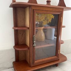 Restored Hanging or Free-Standing Display Cabinet - Up-Cycled Antique