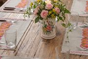 5 x vintage embroidered placemats