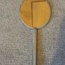 vintage floral vanity hand mirror Image 2