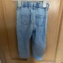 Next girls Mom style stonewash denim jeans aged 2-3 Image 2