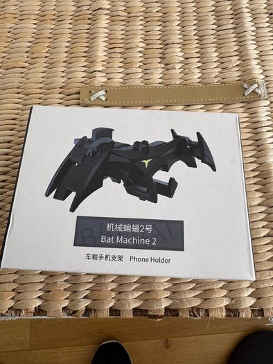 Batman style phone holder