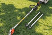 Gas Pole Saw, 33CC 2 Stroke Gas Powered Pole Saws with 20.3 cm Cutting Bar, Cordless Tree Trimmer with 850ml Fuel Tank, 2.08 to 3.58 m Extendable