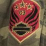 Harley Davidson Ladies Camo Bomber Jacket Image 4