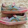 Lelli Kelly Rainbow Unicorn Dolly Shoes EU 33 Image 3