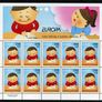 2008 Ireland Europa (Letter Writing) Commemorative Stamps Sheetlet Plate 1B1B1B1B Mint Never Hinged (MNH) Image 3