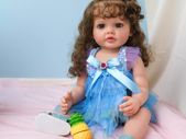 Reborn doll Girl Curly Hair