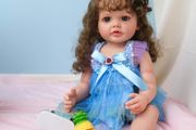 Reborn doll Girl Curly Hair