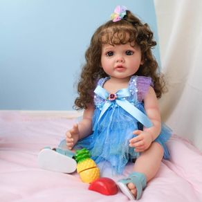 Reborn doll Girl Curly Hair
