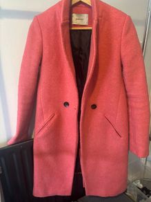 Stradivarius Pink Coat - Size S