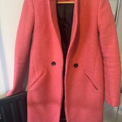 Stradivarius Pink Coat - Size S