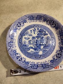 Willow  Bone China Soucer.