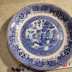Willow  Bone China Soucer.