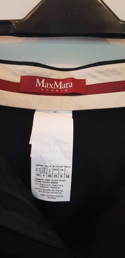 Max Mara Studio Black Trousers Size 8