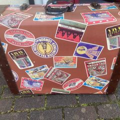 trunk chest modern suitcase themed