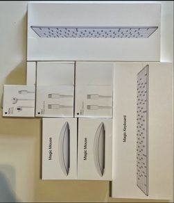 Apple empty boxes