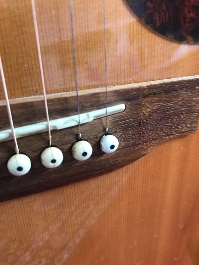 Vintage solid spruce top Acoustic guitar