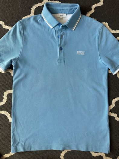 Baby Blue Hugo Boss Polo