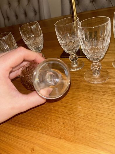 Waterford Crystal Set of 6 Vintage Colleen Cut Glasses