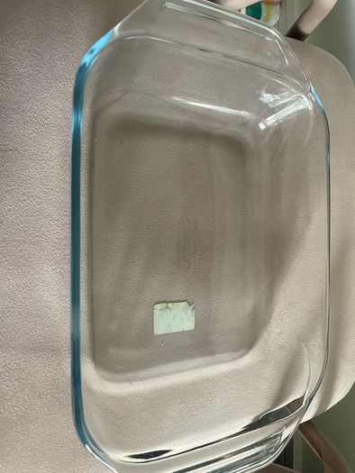 Glass dishes - set of 2