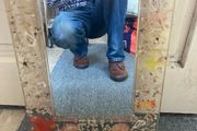 Seaside themed mirror