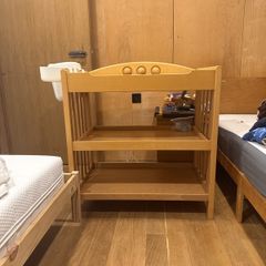 Mamas&papas Wooden Baby Changing Table with Storage