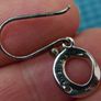 925 Sterling Silver White Ice Earrings Diamond Earrings 2g Image 7