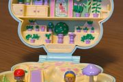 vintage polly pocket 1990 midges flower shop