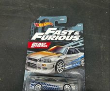 Nissan Skyline R34 Fast And Furious Hot Wheels