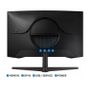Samsung Odyssey G5 Ls32cg552euxxu Quad Hd 32" Curved Va Lcd Gaming Monitor - Black Image 4