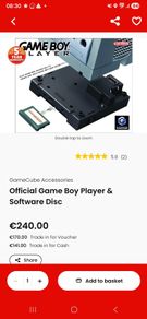 GameBoy Player for GameCube