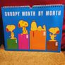 Snoopy 1986 Vintage Charlie Brown Peanuts date book Rare Image 7