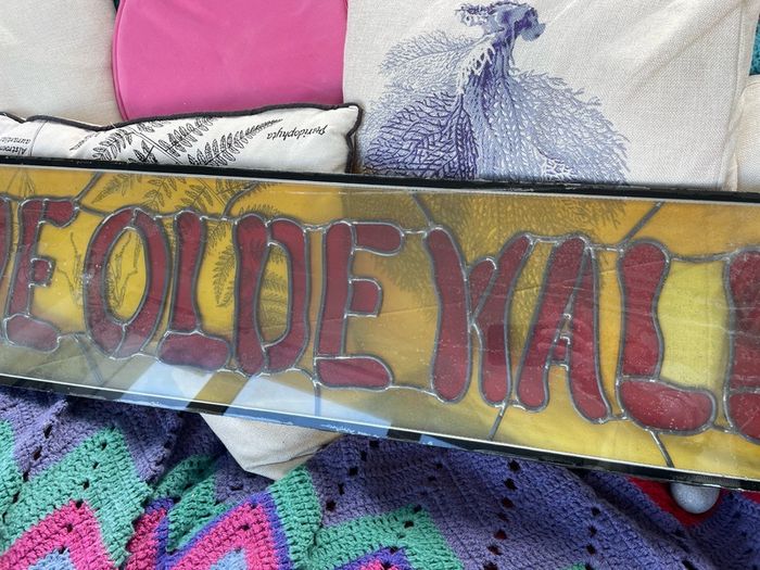 'The Olde Wall' - Pub Sign / Stained Glass