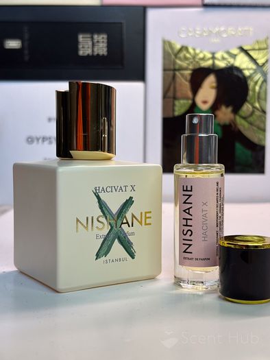 Nishane Hacivat X 10ml crimp neck bottle