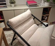 Boucle Sling Armchair